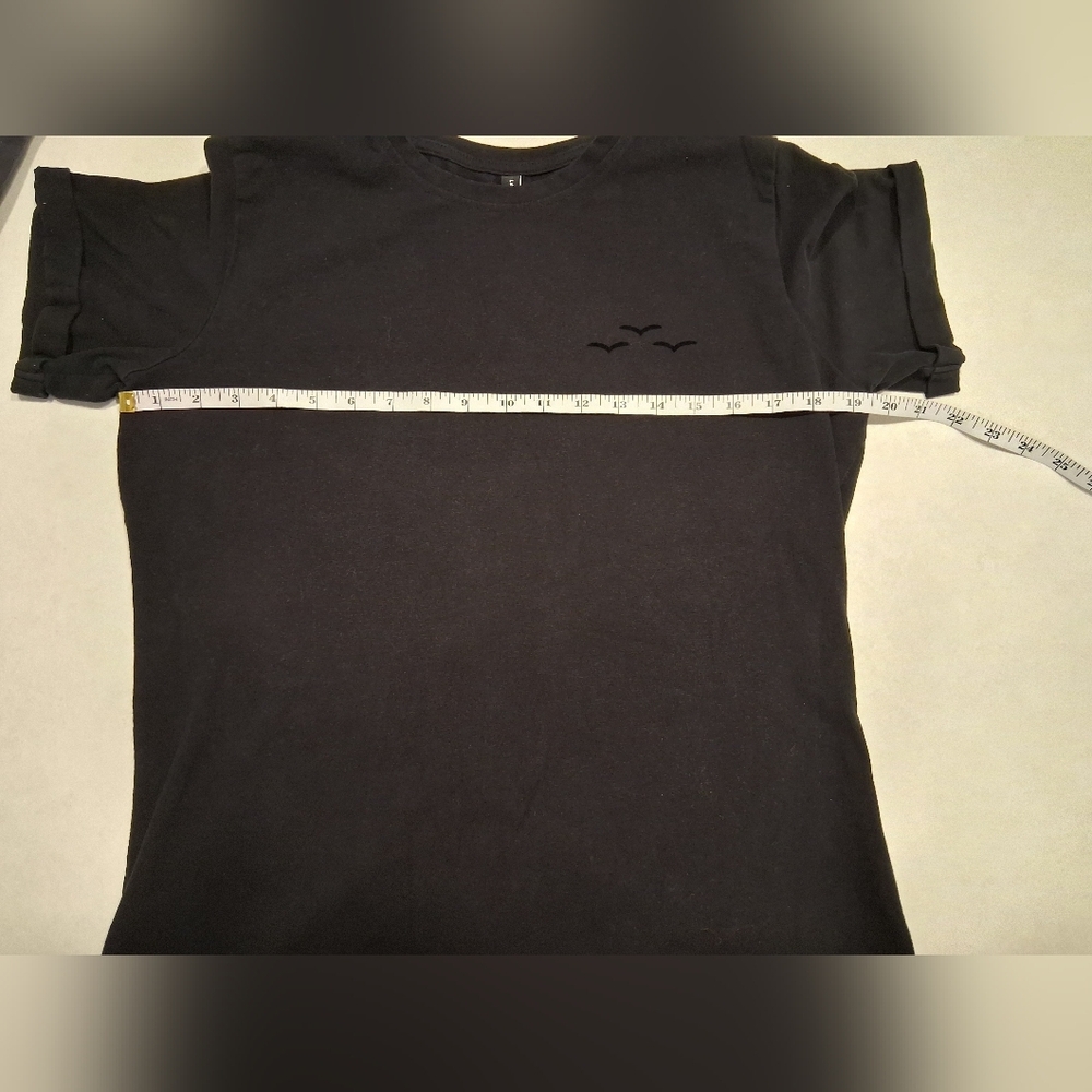 Lazypants/ Black T-Shirt Dress/ Cotton Blend/ Size US M - Picture 11 of 11